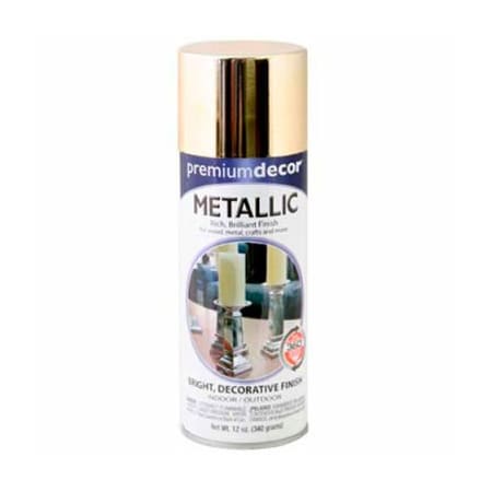 General Paint Spray Paint, Gold, Metallic, 12 oz 793312